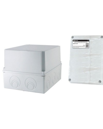 Коробка ОП 240х195х165мм, крышка, IP55, кабельные вводы d28-3шт, d37-2шт (SQ1401-1274). Распаячная коробка. TDM ЕLECTRIC в Твери
