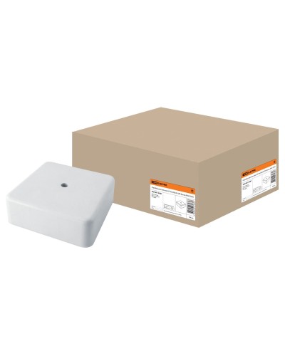 Коробка КР 50х50х20 ОП белая, IP40 (SQ1401-0201). Распаячная коробка. TDM ЕLECTRIC в Твери