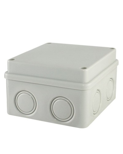 Коробка ОП 110х110х70мм, крышка на винтах, IP55, 8вх., без гермовводов (SQ1401-0814). Распаячная коробка. TDM ЕLECTRIC в Твери