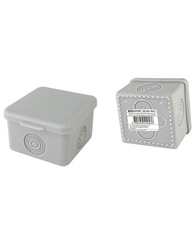Коробка ОП 65х65х50мм, крышка, IP54, 4вх., без гермовводов (SQ1401-0821). Распаячная коробка. TDM ЕLECTRIC в Твери