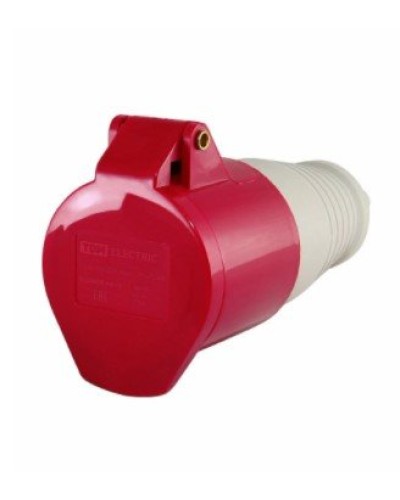 Розетка 214 переносная 3Р+РЕ 16А 380В IP44 (SQ0603-0011). Розетка. TDM ЕLECTRIC в Твери
