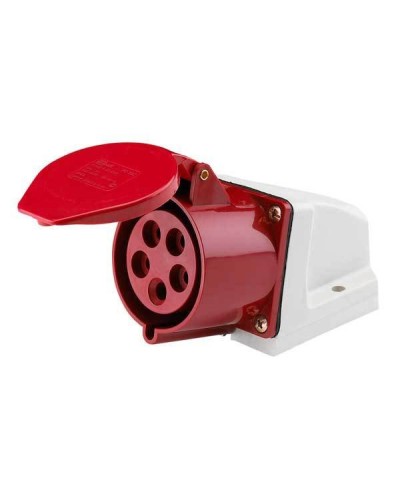 Розетка 125 стационарная 3Р+РЕ+N 32А 380В IP44 (SQ0602-0006). Розетка. TDM ЕLECTRIC в Твери