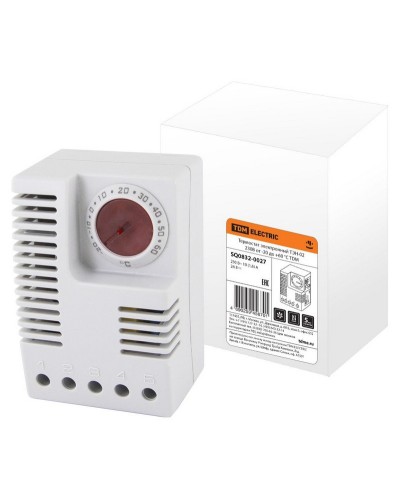 Термостат электронный ТЭН-02 230В (SQ0832-0027). Термостат. TDM ЕLECTRIC в Твери