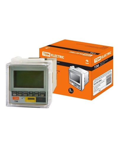 ТЭ8-1мин/7дн-8on/off-16А-8Ц/Щ TDM (SQ1503-0004). Таймер электронный. TDM ЕLECTRIC в Твери