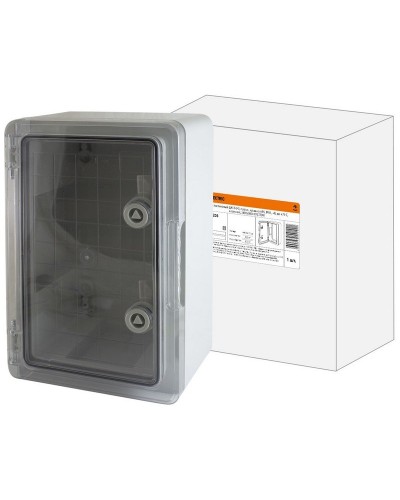 ЩМП-0-6, прозрачная крышка ABS, IP65, 500x400x180. Бокс пластиковый антивандальный. TDM ЕLECTRIC в Твери