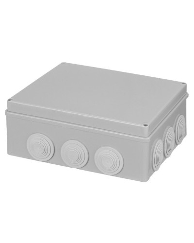 Распаячная коробка ОП 240х190х90мм, крышка, IP55, 12 гермовводов TDM (SQ1401-1143). Распаячная коробка ОП. TDM ЕLECTRIC в Твери