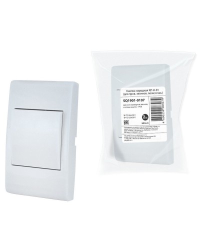 КП-Н-01 (SQ1901-0107). Кнопка для проводных звонков. TDM ЕLECTRIC в Твери