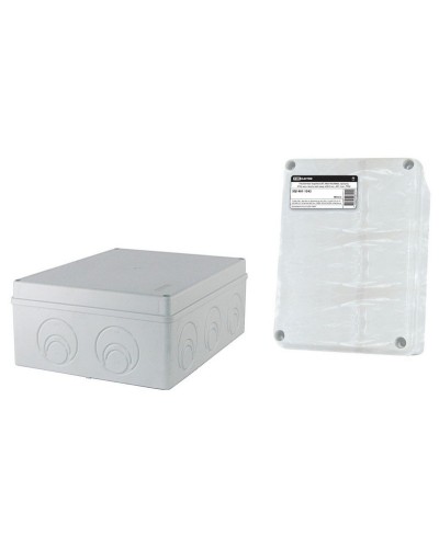 Коробка ОП 240х195х90мм, крышка, IP55, кабельные вводы d28-3шт, d37-2шт (SQ1401-1272). Распаячная коробка. TDM ЕLECTRIC в Твери