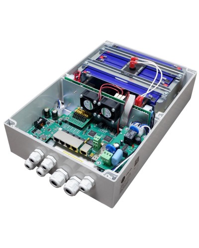 Tfortis PSW-1G4F UPS. Коммутатор с питанием по PoE. TFortis в Твери