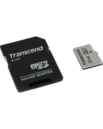 TS32GUSD300S-A. Карта памяти microSDXC, 32 ГБ, Class 10. TRANSCEND в Твери