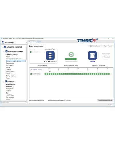TRASSIR NetSync. Программное обеспечение для IP систем видеонаблюдения. Trassir в Твери