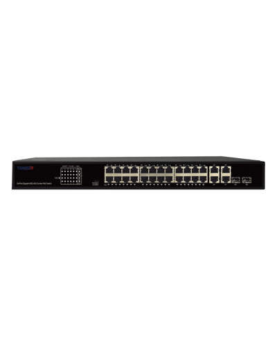 TR-NS14282C-370-24POE. Коммутатор с PoE. Trassir в Твери