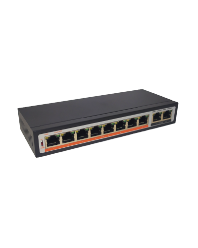 TI-208P. Коммутатор с питанием по PoE. True-IP в Твери