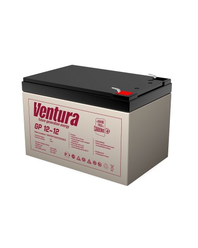 Ventura GP 12-12. Аккумулятор герметичный свинцово-кислотный. Ventura в Твери