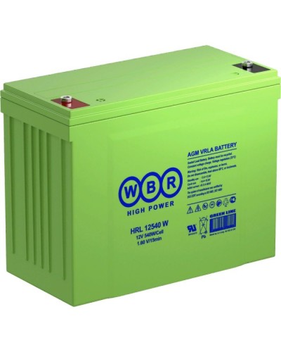 WBR HRL12540W. Аккумулятор герметичный свинцово-кислотный. WBR в Твери