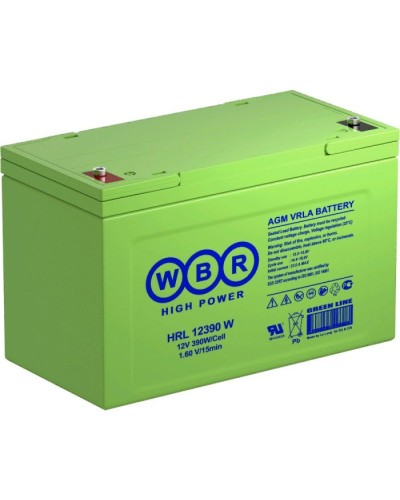 WBR HRL12390W. Аккумулятор герметичный свинцово-кислотный. WBR в Твери