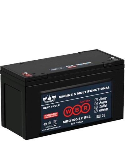 WBR MBG100-12. Аккумулятор герметичный свинцово-кислотный. WBR в Твери