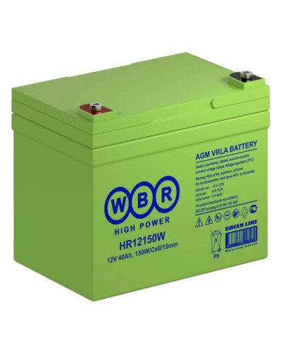 WBR HR12150W. Аккумулятор герметичный свинцово-кислотный. WBR в Твери