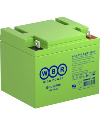 WBR GPL12400. Аккумулятор герметичный свинцово-кислотный. WBR в Твери