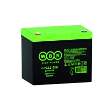 WBR GPC12-55K. Аккумулятор герметичный свинцово-кислотный. WBR
