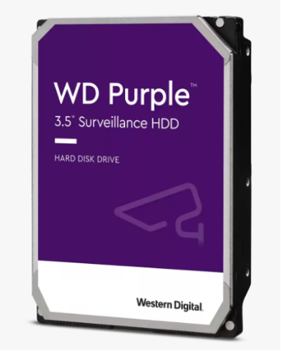 HDD 1000 GB (1 TB) SATA-III Purple (WD10PURZ). Жесткий диск (HDD) для видеонаблюдения. Western Digital в Твери