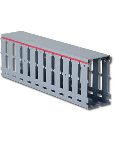 Короб перфорированный 80x40 RL12 (00163RL) серый: Короб перфорированный с крышкой в Твери
