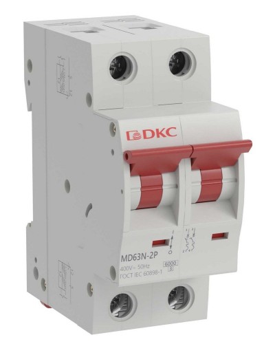 YON max MD63N 2P 40А 6кА C (MD63N-2PC40). Автоматический выключатель. ДКС в Твери