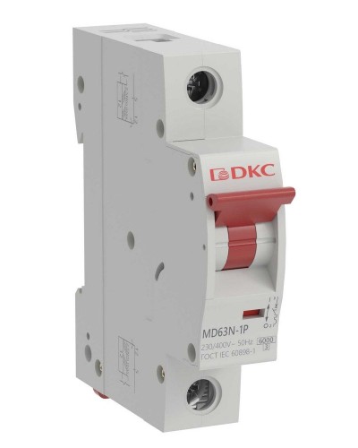 YON max MD63N 1P 16А 6кА C (MD63N-1PC16). Автоматический выключатель. ДКС в Твери