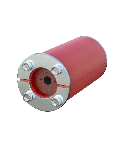 Проходка круглая, нержавеющая, D200х70 мм для кабелей D138-170 мм (DXF311A): Проходка круглая, нержавеющая в Твери