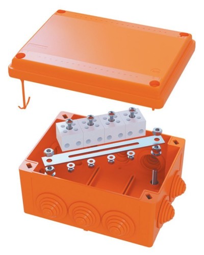 Коробка FS 100х100х50 4P (FSB11404): Коробка ответвительная огнестойкая из термопласта в Твери
