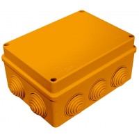 Коробка JBS150 150х110х70, 10 вых., 5P (1,5…4мм²) (43059HF): Коробка монтажная, огнестойкая, без галогена