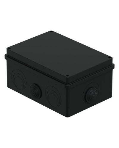 Коробка JBS210 210х150х100, 8 вых., IP55, черная (44016BL-1). Коробка монтажная. Экопласт в Твери