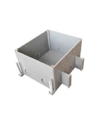Коробка для люков в пол на 2 поста BOX/2+2ST66 (70125): Коробка для люков в пол на 2 поста 45х45мм + 2 модуля 45х22,5 (70025), пластик в Твери