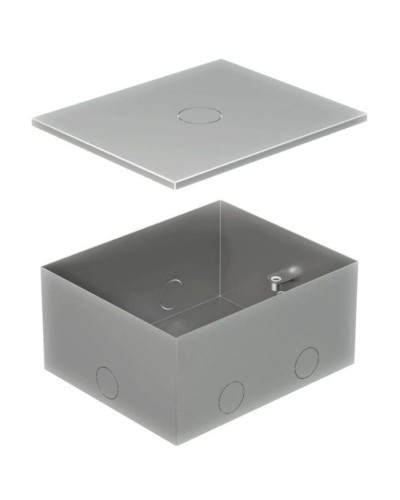 Коробка металлическая с крышкой для заливки в пол BOX/4 (70141): Коробка металлическая с крышкой для заливки в пол 159,6х133,6х75 мм, для люков 70040 в Твери