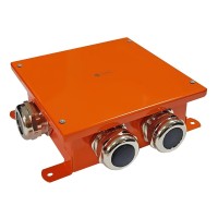 Коробка SMB165 металлическая 164х164х65, 4P (0,15-2,5 мм²) (56019). Коробка, огнестойкая. Экопласт