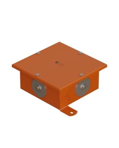 Коробка SMB120 металлическая 120х120х60, 4 металлических заглушки (56004S). Коробка, 4 металлические заглушки. Экопласт в Твери