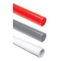 Ecoplast труба ПВХ гладкая, для аспирационной системы, D25, белая (33025-W). Труба для аспирационной системы. Экопласт