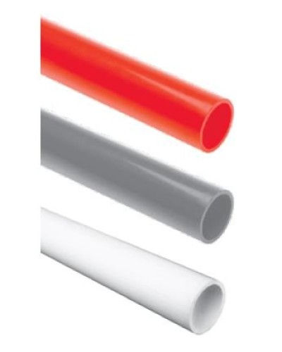Ecoplast труба АБС гладкая, для аспирационной системы, т/г, D25, красная (26025-RD). Труба для аспирационной системы. Экопласт в Твери