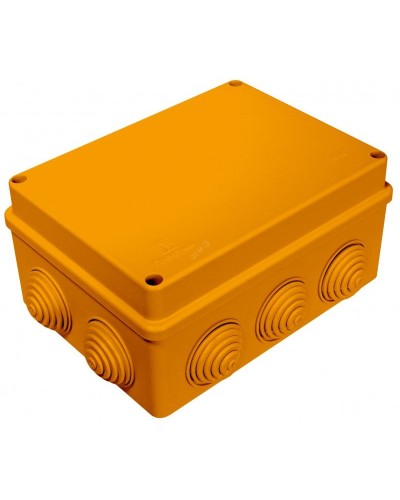 Коробка JBS150 150х110х70, 10 вых., 10P (1,5…6мм²) (43249HF): Коробка монтажная, огнестойкая, без галогена в Твери