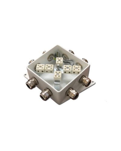 КМ-О (12к*6,0)-IP66-120х120, три ввода: Коробка монтажная огнестойкая в Твери