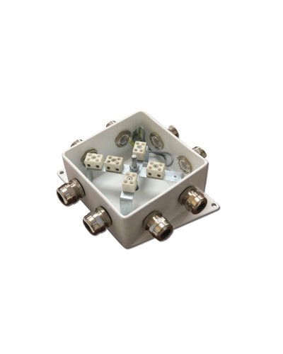 КМ-О (10к)-IP66-120х120, четыре ввода: Коробка монтажная огнестойкая в Твери