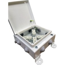 КМ-О (12к*6,0)-IP55-1212, 8 вводов: Коробка монтажная огнестойкая