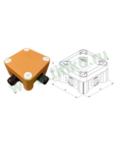КМ-О-1010(П)(8к)-IP66(П6-12): Коробка монтажная огнестойкая в Твери