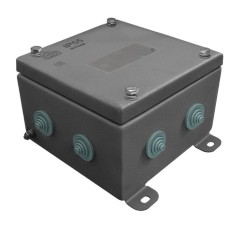КМ-А-1515 IP55 нержавеющая сталь со смотровым окном. Коробка монтажная распределительная. Гефест
