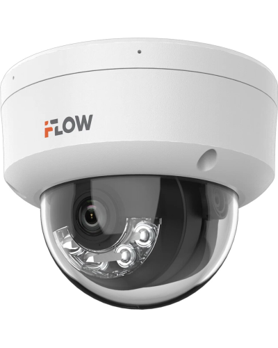 F-IC-2482C2MS(4мм). Бюджетная IP-видеокамера купольная. i-FLOW в Твери