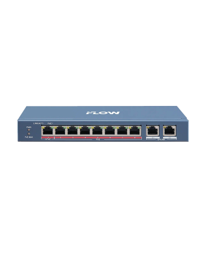 F-SW-EU410HPOE-V. Сетевой PoE коммутатор. i-FLOW в Твери