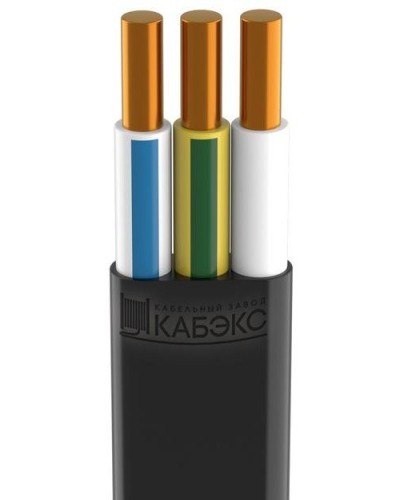 ВВГ-Пнг(А)-LS 3х2,5 ОК (N PE) 0,66кВ Кабэкс (ТХМ00375262). Кабель силовой огнестойкий, не распространяющий горение, с низким дымо- и газовыделением. Кабэкс в Твери