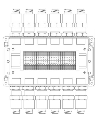 КВМК 2401. Коробка коммутационная взрывозащищенная. Компания СМД в Твери