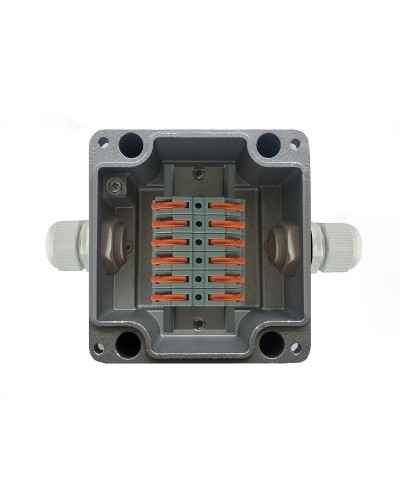 МКС Мороз, 2В, с клеммниками REXANT, IP66/IP68. Коробка коммутационная металлическая. Магнито-Контакт в Твери