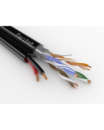 ParLan combi F/UTP4 Cat5e + 2х0,75 PE. Кабель «витая пара» (LAN) для структурированных систем связи. Паритет в Твери